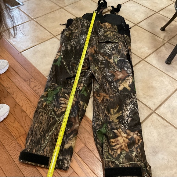 Rutwear Big Game Technologies camo bib overalls, insulated, zip leg, Size L - Picture 5 of 10